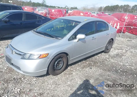 2007 Honda Civic Lx z USA, uszkodzony, nr VIN 1HGFA16507L096514